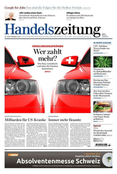 Handelszeitung - annual subscription