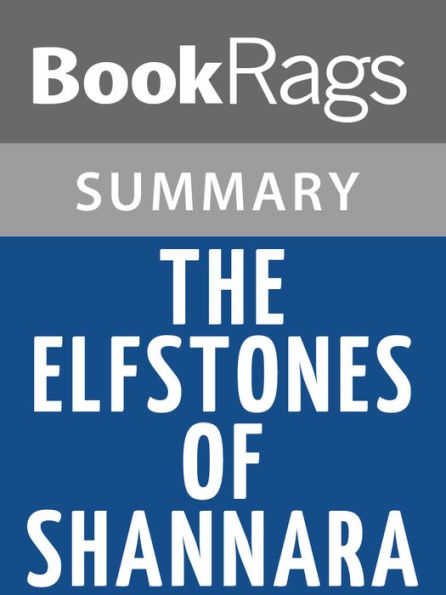 The Elfstones of Shannara by Terry Brooks Summary & Study Guide