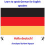 Learn to Speak German for English Speakers