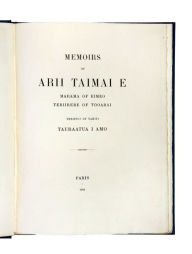 Title: MEMOIRS OF ARII TAIMAI, Author: Henry Adams