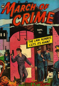 Title: March of Crime Number 2 Crime Comic Book, Author: Lou Diamond
