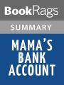 Mama's Bank Account by Kathryn Forbes Summary & Study Guide