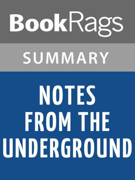 Notes from the Underground by Fyodor Dostoevsky Summary & Study Guide ...