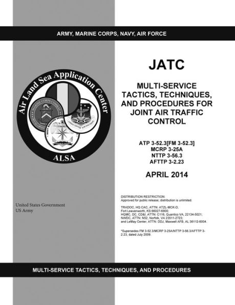 JATC Multi-service Tactics, Techniques, and Procedures for Joint Air Traffic Control ATP 3-52.3 [FM 3-52.3] MCRP 3-25A NTTP 3-56.3 AFTTP 3-2.23 April 2014