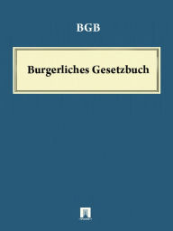 Title: Bürgerliches Gesetzbuch - BGB, Author: Deutschland