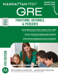 Title: Fractions, Decimals, & Percents GRE Strategy Guide, 4th Edition, Author: - Manhattan Prep