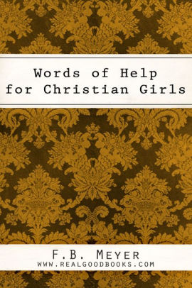 Words Of Help For Christian Girlsnook Book - 