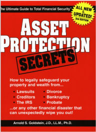 Title: Asset Protection Secrets - Arnold Goldstein, Author: Arnold Goldstein