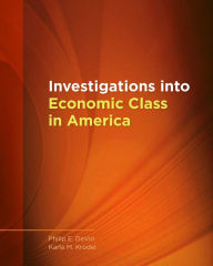 Title: Investigations into Economic Class in America, Author: Philip E. DeVol