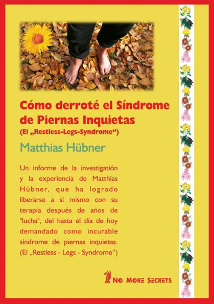 Como derroté el sindrome de piernas inquietas