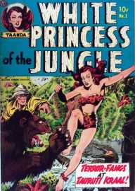 Title: White Princess of the Jungle Number 1 Action Comic Book, Author: Lou Diamond