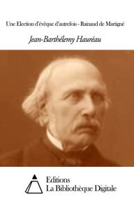 Title: Une Election d, Author: Jean-Barthélemy Hauréau