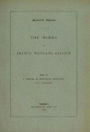 The Works of Francis Maitland Balfour, Volume II (of 4) (Illustrated)