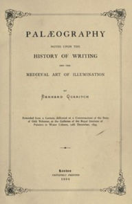 Title: Palaeography, Author: Bernard Quaritch