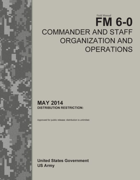 Field Manual FM 6-0 Commander and Staff Organization and Operations May ...