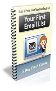 Title: Your First Email List, Author: Jimmy Cai