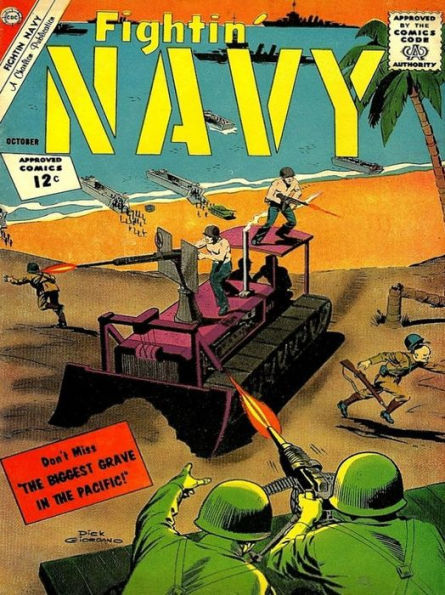 Fightin Navy Number 106 War Comic Book