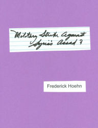 Title: Military Strike Against Syria's Assad?, Author: Frederick Hoehn