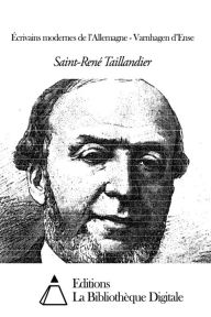 Title: Écrivains modernes de ll, Author: Saint-René Taillandier