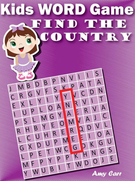 Kids Word Game : Find The Country