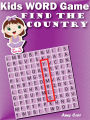 Kids Word Game : Find The Country