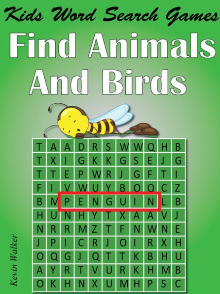 Kids Word Search Games : Find Animals And Birds