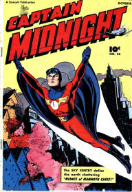 Title: Captain Midnight Number 56 Super-Hero Comic Book, Author: Lou Diamond