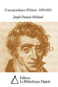 Title: Correspondance dd, Author: Joseph-François Michaud