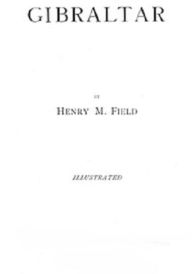Title: Gibraltar (Illustrated), Author: Henry Field