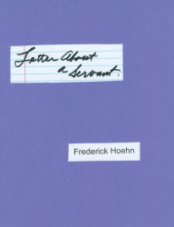 Title: Letter about a Servant, Author: Frederick Hoehn