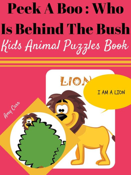 Kids Animal Puzzles : Peek A Boo Who Is Behind The Bush