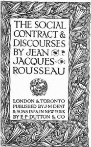 Title: The Social Contract & Discourses, Author: Jean-Jacques Rousseau