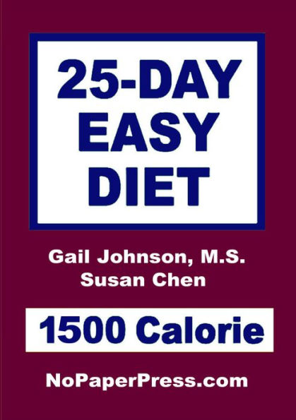 25-Day Easy Diet - 1500 Calorie