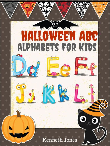 Halloween ABC Alphabets For Kids