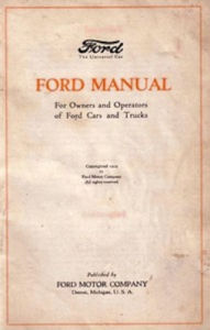 Title: Ford Manual (1919): For Owners and Operators of Ford Cars and Trucks, Author: Ford Motor Company