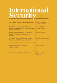 Title: International Security 39:2 (Fall 2014), Author: Belfer Center for Science and International Affairs