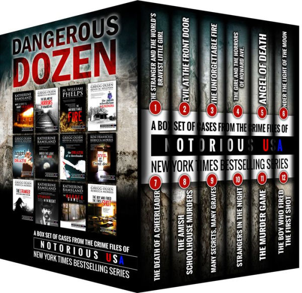 Dangerous Dozen True Crime Box Set By Gregg Olsen M William Phelps