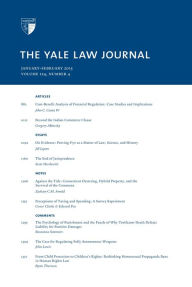 Title: Yale Law Journal: Volume 124, Number 4 - January-February 2015, Author: Yale Law Journal