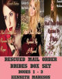 Rescued Mail Order Brides Box Set - Books 1-3: A Historical Mail Order Bride Western Romance Collection