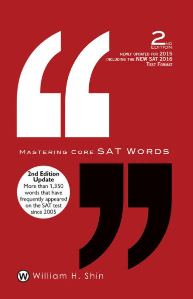 Mastering Core SAT Words - 2nd Edition