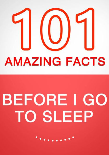 Before I Go To Sleep