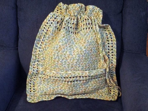 Super Size Crochet Tote Bag