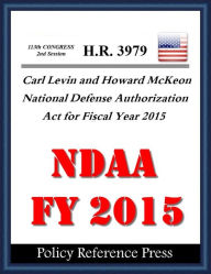 Title: NDAA 2015 - Defense Budget for FY 2015, Author: Benjamin Camp