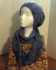 Title: Norwegian Fir Lace Knit Hat and Scarf Pattern, Author: Marcia Walton