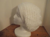 Title: Crochet Puff Stitch Slouch Hat Pattern, Author: Marcia Walton