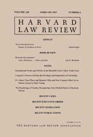 Title: Harvard Law Review: Volume 128, Number 4 - February 2015, Author: Harvard Law Review