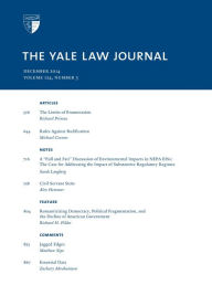 Title: Yale Law Journal: Volume 124, Number 3 - December 2014, Author: Yale Law Journal