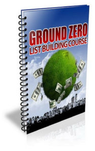 Title: Ground Zero List Building PLR Newsletter, Author: Jimmy Cai