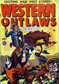 Title: Western Outlaws Number 17 Western Comic Book, Author: Lou Diamond