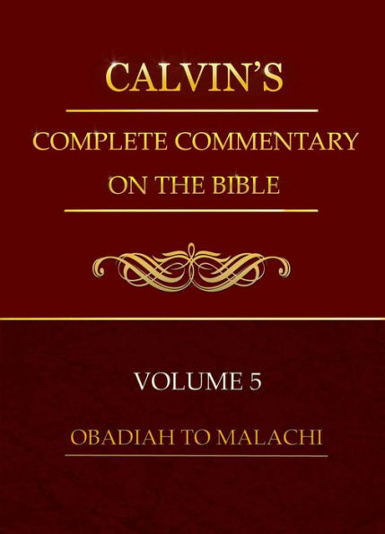 Calvin's Commentary, Volume 5